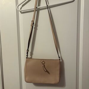 Kate Spade Tan Crossbody Bag with Gold Hardware